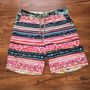 Robert Graham Men's Paradise Board Shorts Size 36